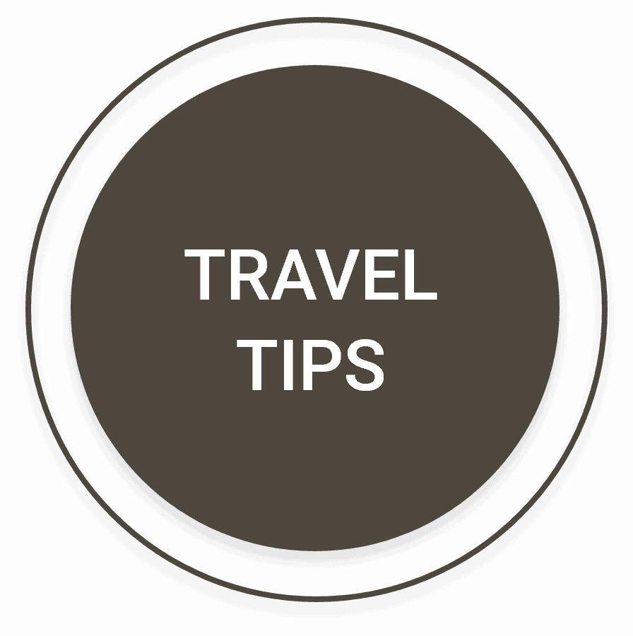 Travel Tips Button