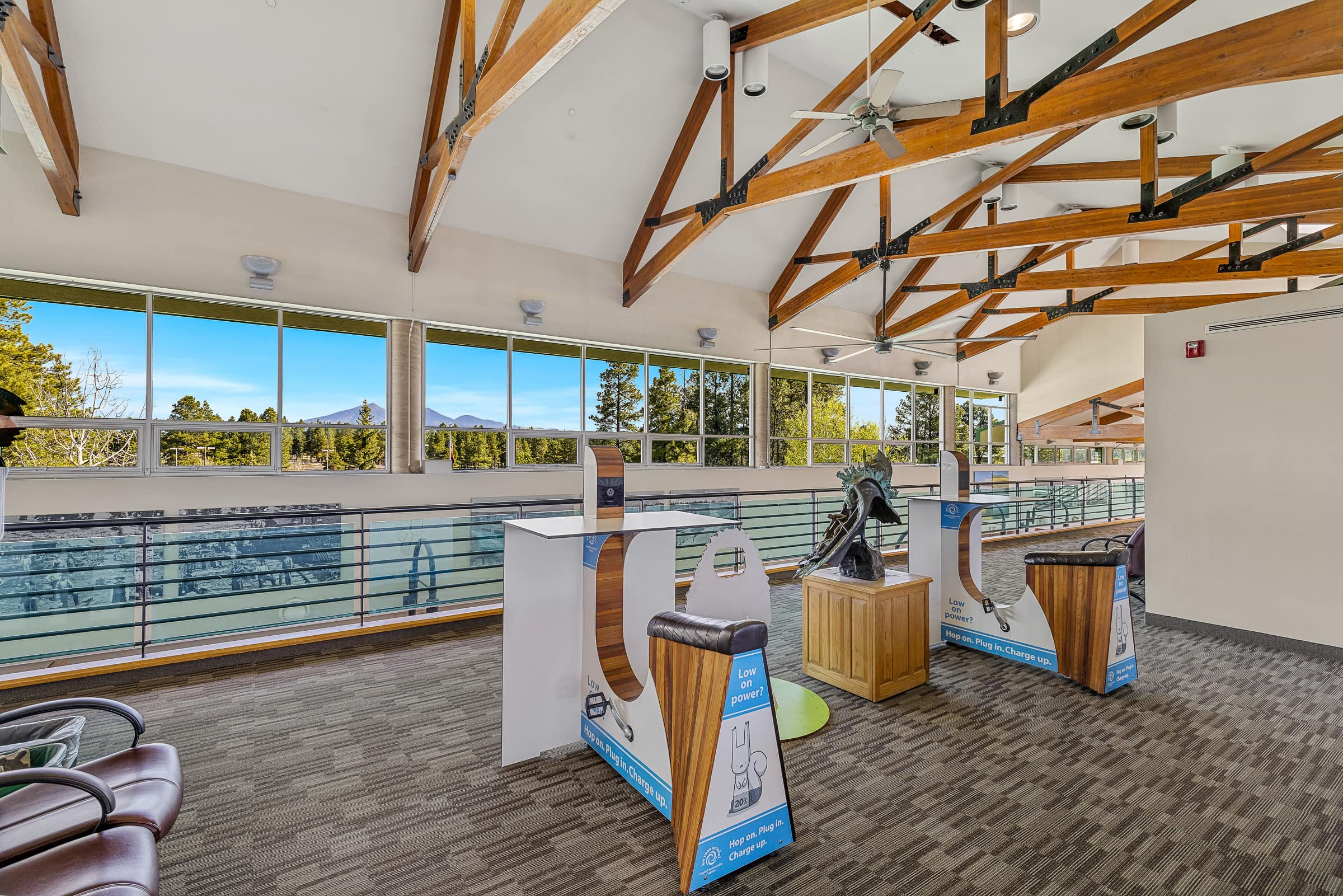 Exercise Bikes at FLG Airport